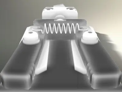 Differential Clamp 3D model