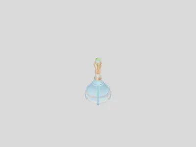 Fantasy Alchemy Potion Low-poly 3D model