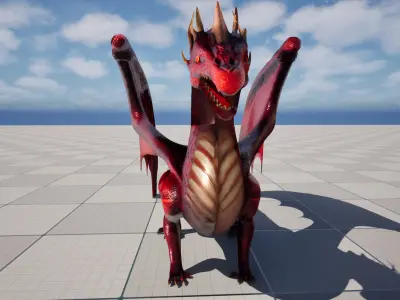 Dragon 3D model shop