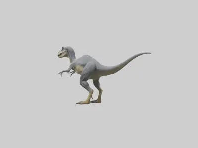 Eoraptor model Low-poly 3D model