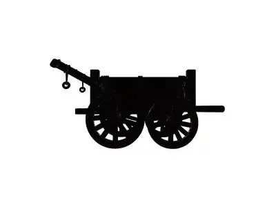 Wooden Cart 3D Printable Model 3D print model get