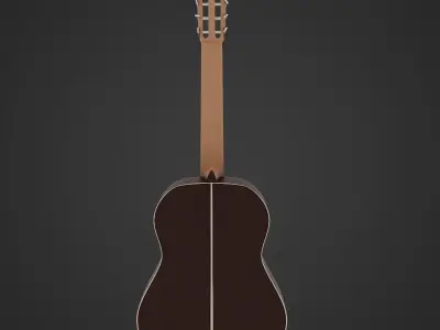 Classic Guitar - 3D Realistic  3D model