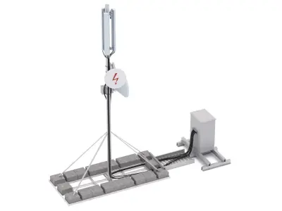 Network Antenna 3D model