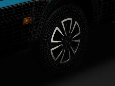 Iveco Daily Van 2020 wheel 3D model