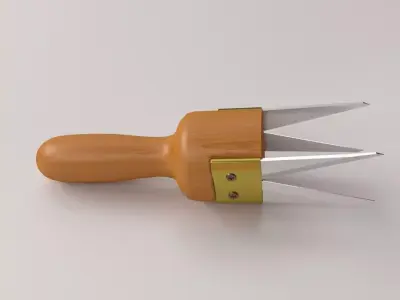 Partial Bark Cutter 3D model