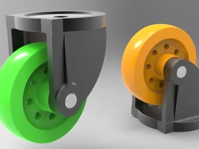 Wheel Assembly Free 3D model from CGTrader