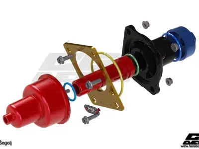 CGPdesign academyAutomatic release pressure valve- design by ... Free 3D model