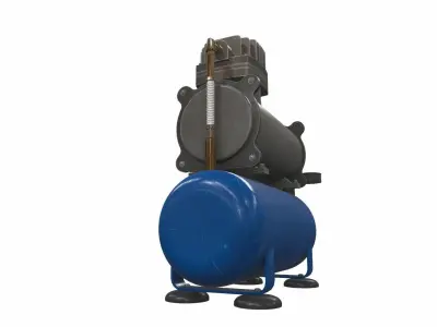 Air compressor AR 6 3D model