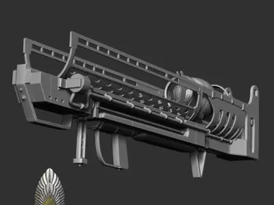 Fallout Nuke Launcher 3d digital download 3D print model purchase