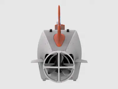 Submarine 3D model purchase