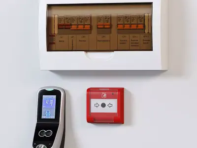 Electrical Equipments 3D model