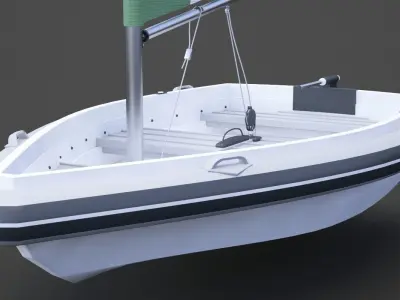 Boat 01  3D model