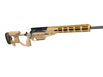 SAKO TRG 42 Sniper Rifle 3D model