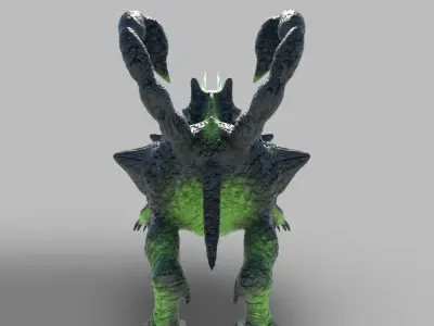 fantasy challenge Low-poly 3D model