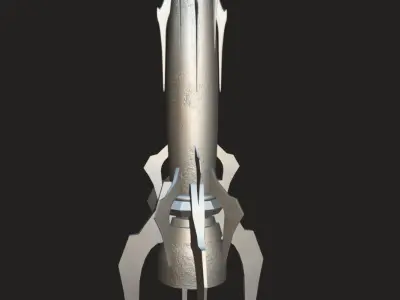 Old Rocket 3D model