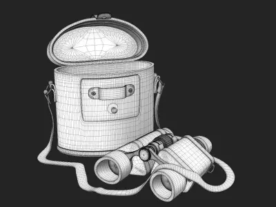 Binoculars Free 3D model