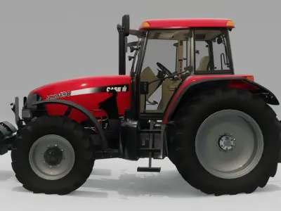 Case IH MXM 190 Tractor 3D model