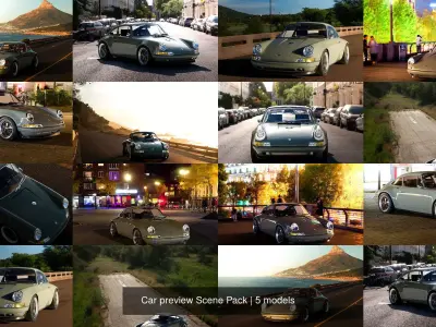 Car preview Scene Pack