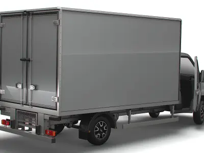 Fiat Ducato Box HQInterior 4300WB 2023 3D model