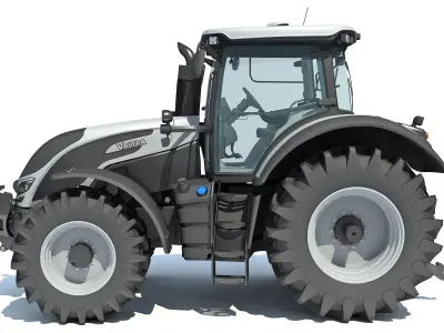 Valtra Tractor 3D 3D model
