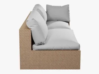Outdoor Sofa 3D model purchase