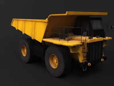 Modern Haul Truck 3D model