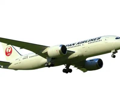 Boeing 787-8 Dreamliner 3D model
