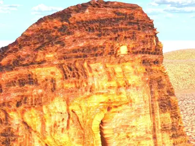 Elephant Rock 3D model
