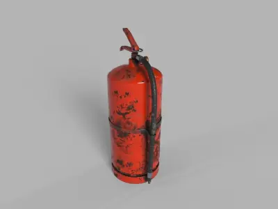 FIRE EXTINGUISHER 3D Low-poly 3D model