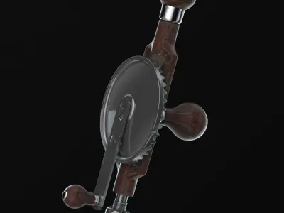 bit Hand drill bit 3D model