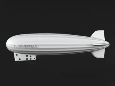 Graf Zeppelin 3D print model