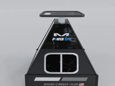 MATRIX POWER LIFT STAND 3D model