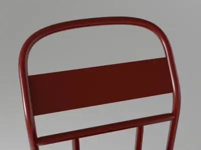 Wheel hand truck with tires 3D model