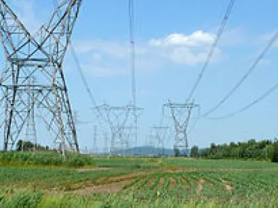 Hydro Quebec 735kv high voltage pole low poly Free low-poly 3D model