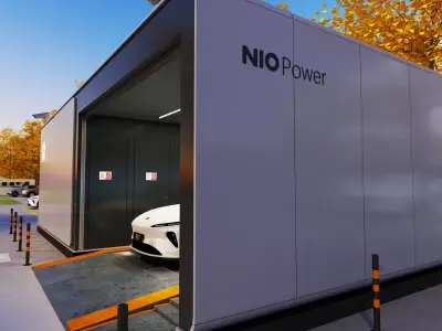  NIO-Power-Swap-Station-4-0-EV-Charging-Infrastructure- 3D model