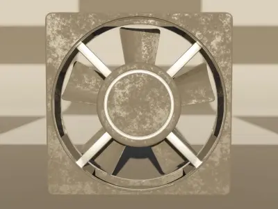 Fan 3D model 3D model