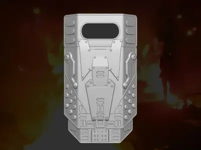 Shield Kit for Action Figures 3D print model