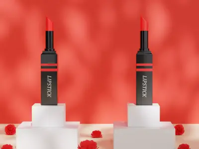 LipStick 3d Product Model Free 3D model