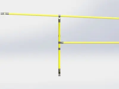 ESD PIPE TEND FRAME Free 3D model