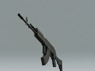 M762  Gun Free 3D model