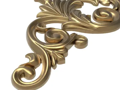  decorative pattern ready for 3D printing 3D model 531