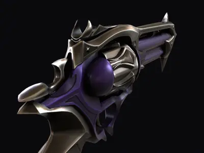 Reaver Sheriff Valorant Low-poly 3D model