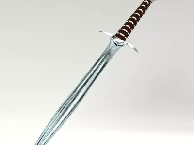 Sting  Bilbo  Sword 3D PBR model  Low-poly 3D model
