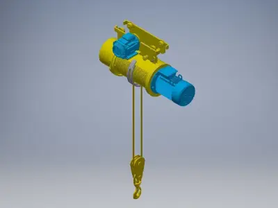 Monorail Trolley FA 3D model 3D model