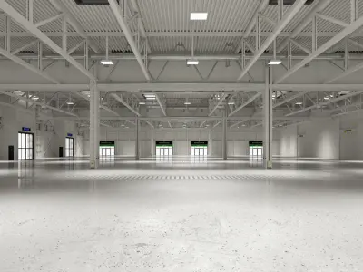 Exhibition Hall 32 3D model