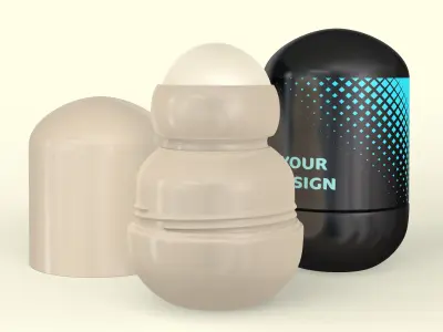Roll-On Deodorant 3D model