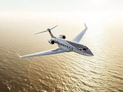 Gulfstream G650ER Private Jet 3D model purchase
