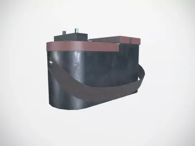 Bomb Exploder Low-poly 3D model