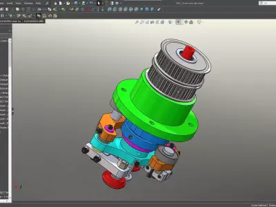 Can Sealing Machine with Pressure Injection 3D model