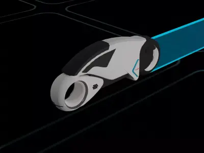 Tron Legacy Encom 786 lightcycle Free 3D model